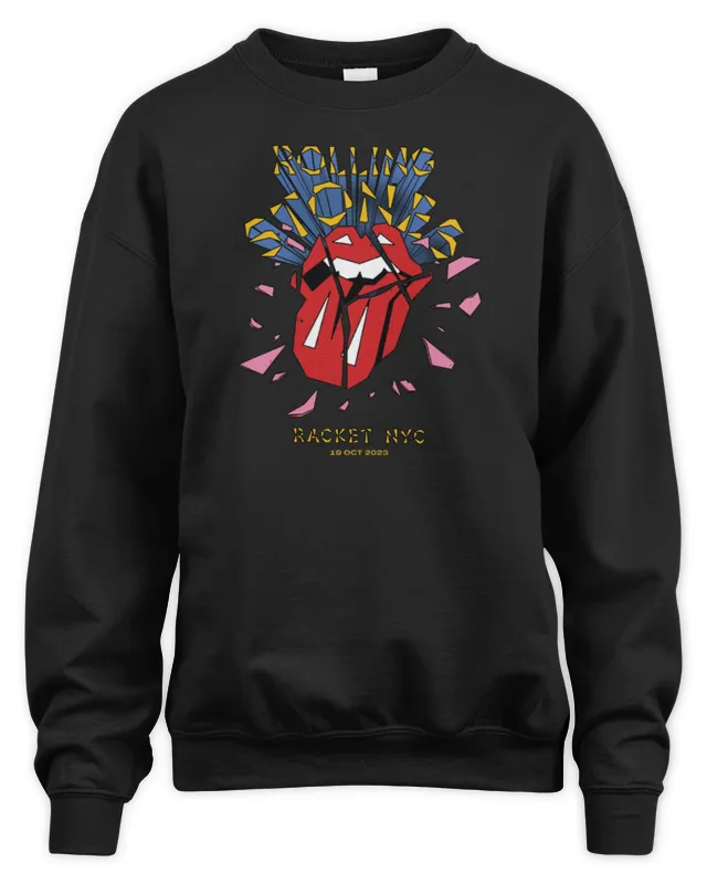 New The Rolling Stones Merch Hackney Diamonds Racket Sweatshirt