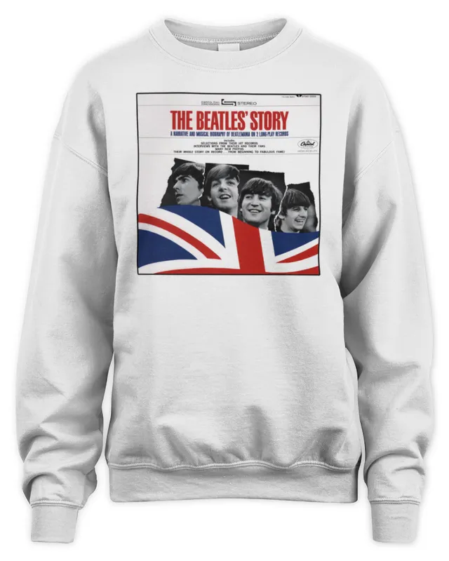 The Beatles Official Store The Beatles' Story Album Cover Sweatshirt