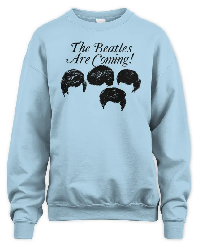 The Beatles Official Store The Beatles Are Coming Silhouette Sweatshirt
