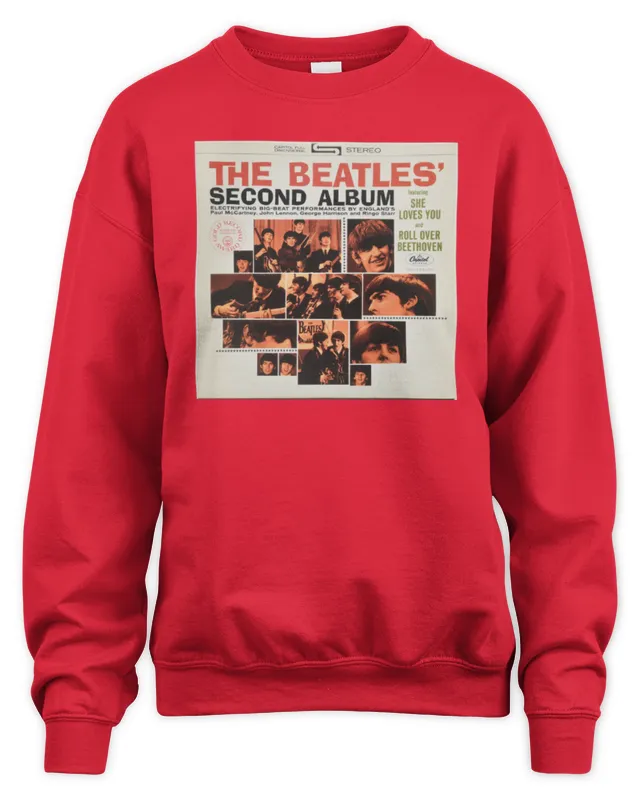 The Beatles Official Store The Beatles' Second Album Cover Sweatshirt