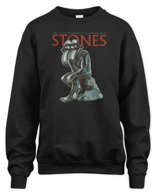New The Rolling Stones Merch Store Philadelphia, Pa Sweatshirt