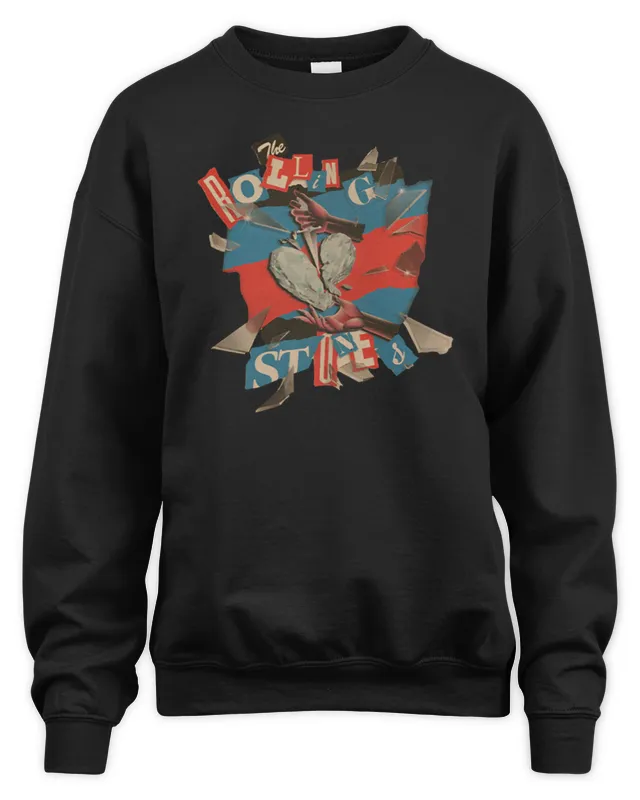New The Rolling Stones Merch Store Hackney Diamonds Racket Setlist Sweatshirt