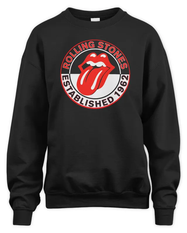 New The Rolling Stones Merch Established 1962 Sweatshirt