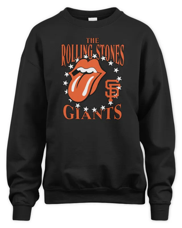 MLB San Francisco Giants The Rolling Stones Collaboration Sweatshirt