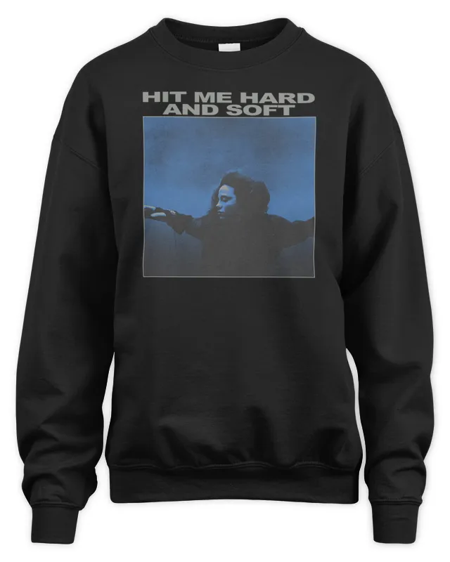 New Billie Eilish Hit Me Hard And Soft Merch Tracklist Sweatshirt