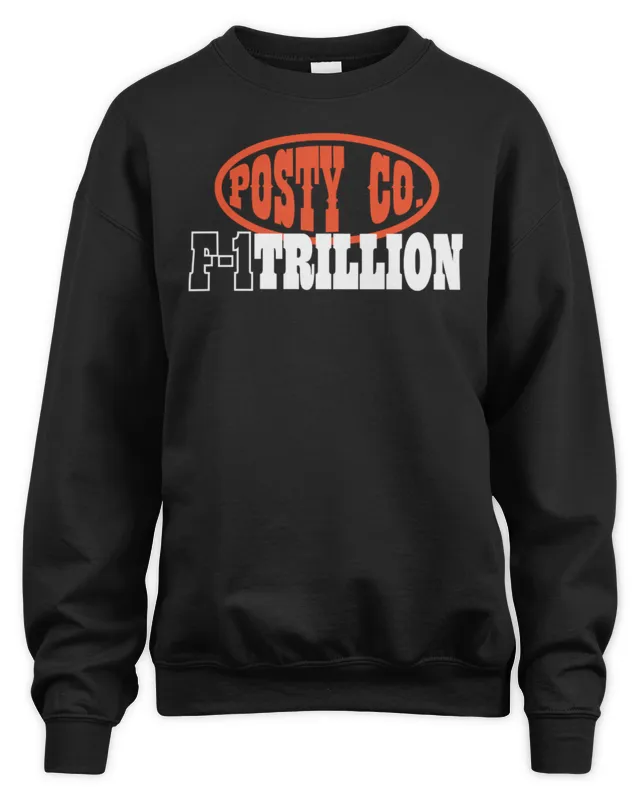 New Shop Post Malone F-1 Trillion Posty Co Sweatshirt
