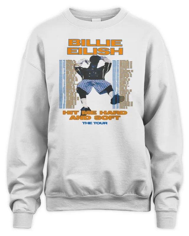 New Hit Me Hard And Soft Tour Billie Eilish Sweatshirt