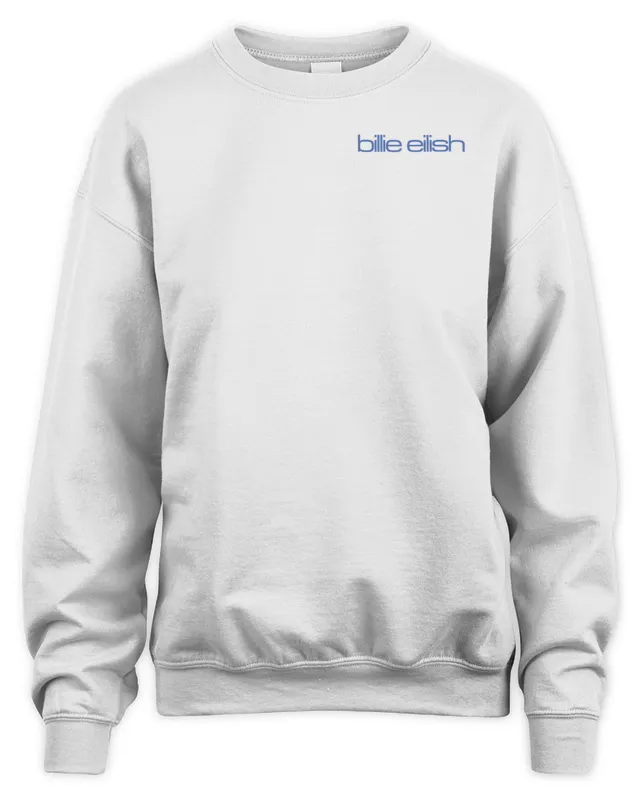 New Billie Eilish Merch Shop BE Tour Sweatshirt