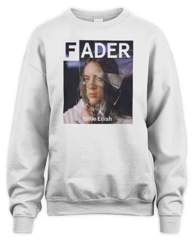 New Billie Eilish Cover The Fader Merch Sweatshirt