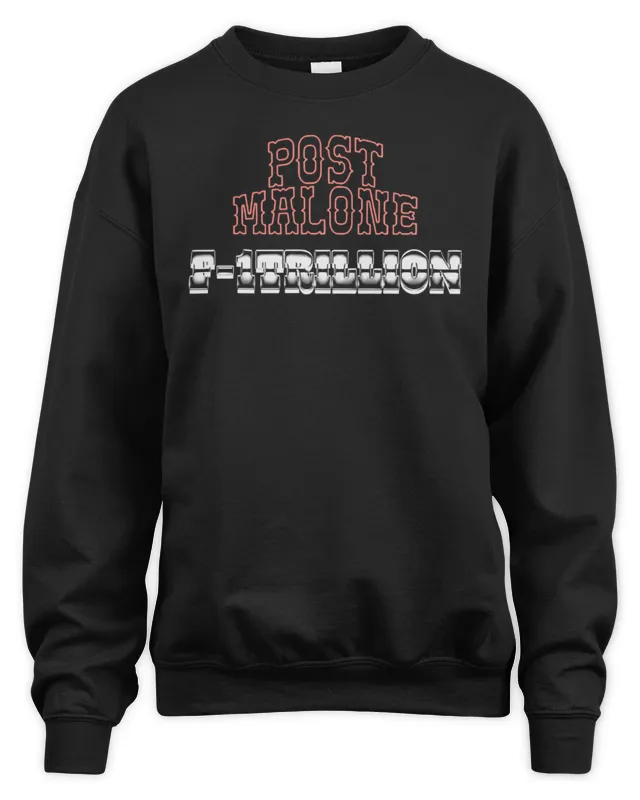 New Post Malone Shop F1 Trillion Tracklist Sweatshirt