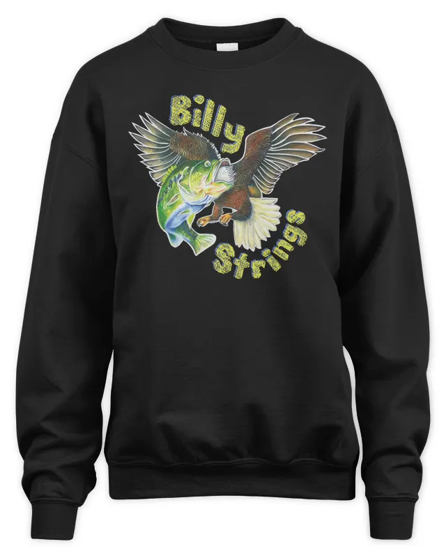 Billy Strings Merch Eagle Fish Sweatshirt