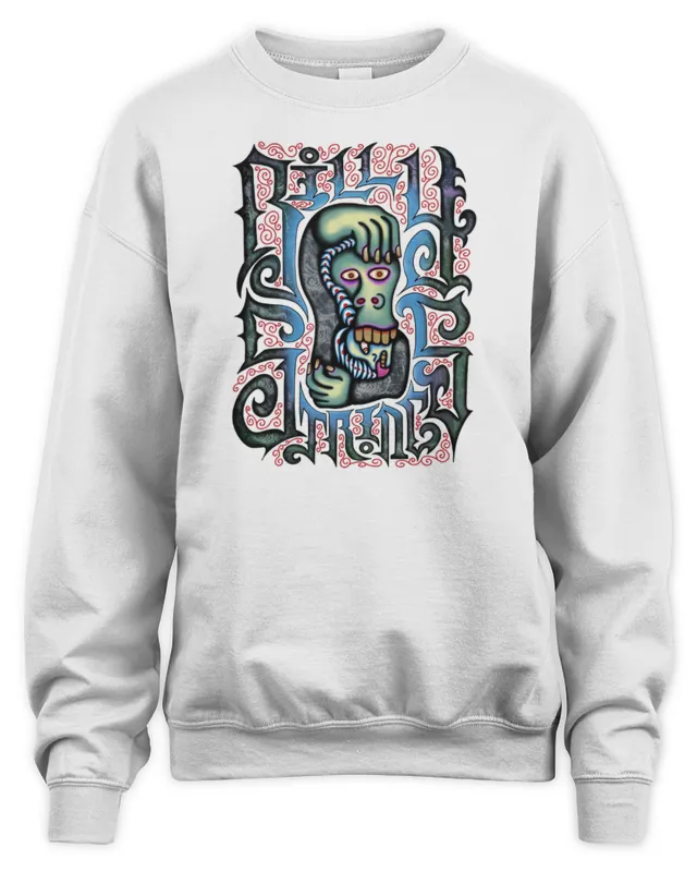 New Billy Strings Store Merch Winter Tour 2025 Hallucination Sweatshirt