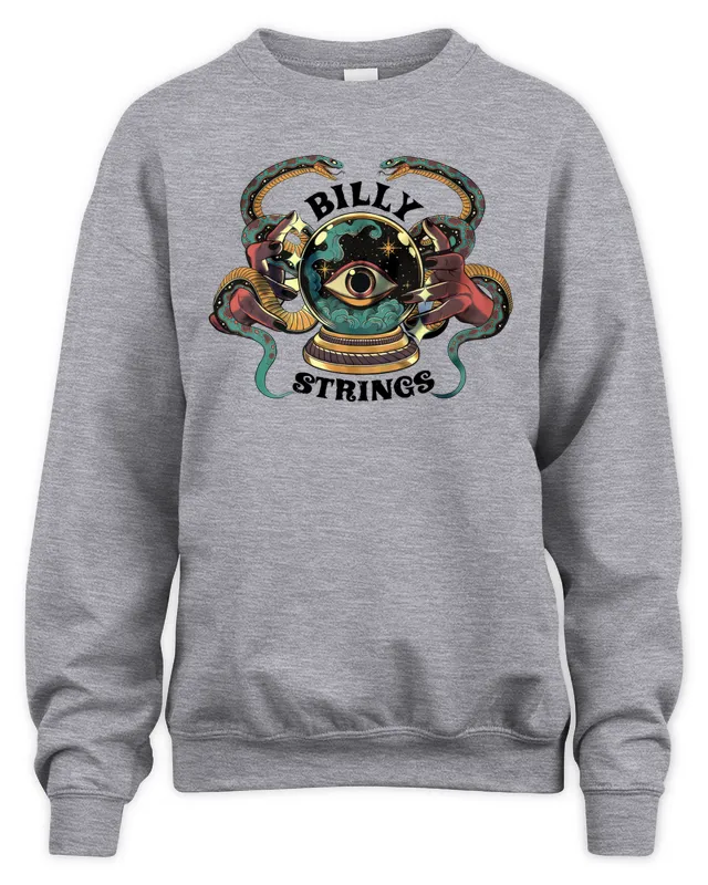 Billy Strings Merch Crystal Eyeball Sweatshirt