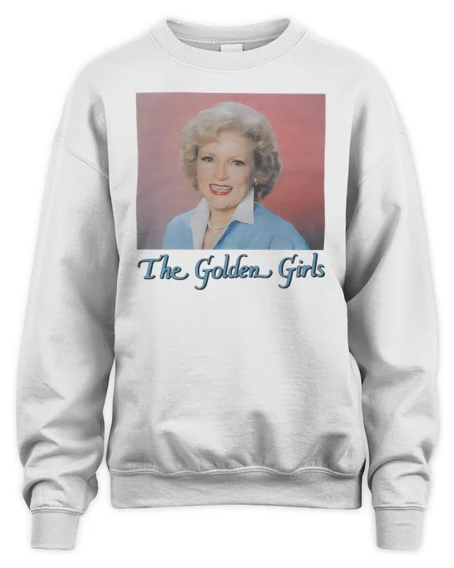 New The Golden Girls Rose Photo Homage Sweatshirt