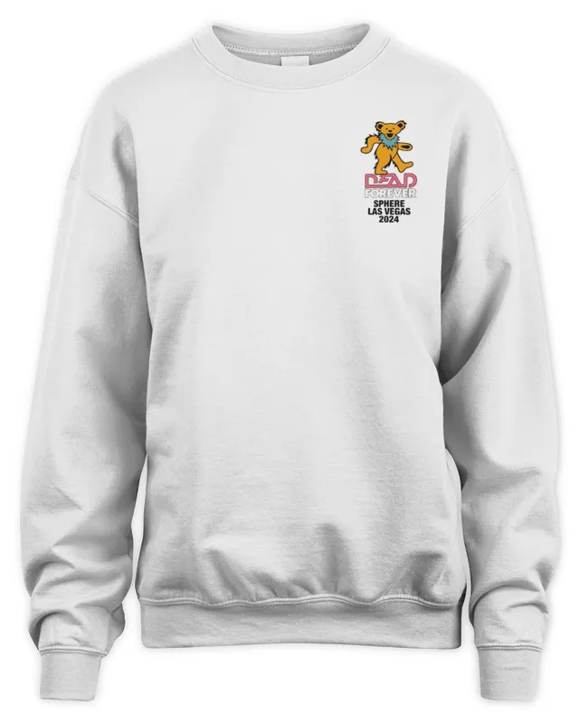 New Dead & Company Official Store Dead Forever Dancing Bear Sphere Sweatshirt