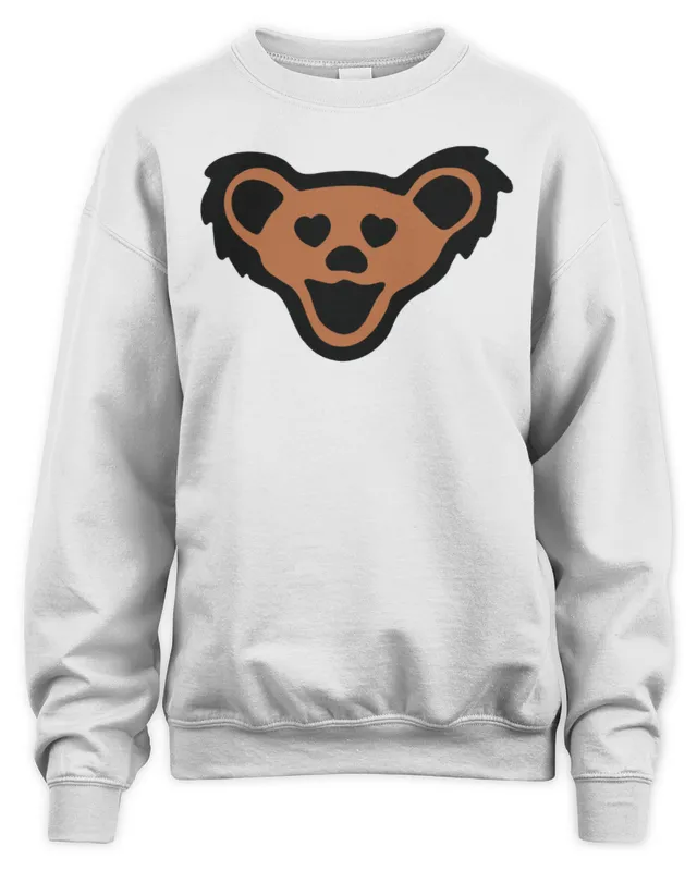 New Grateful Dead Merch Store Bear Ear Sweatshirt