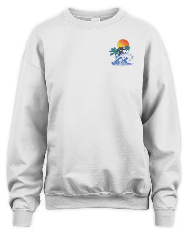 New The Grateful Dead Section 119 Sun & Swim Beach Bear Sweatshirt