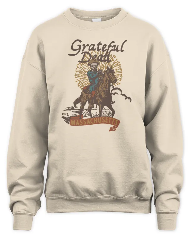 New Massachusetts United States Of Dead Grateful Dead Merch Sweatshirt