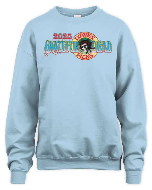 Grateful Dead Merch Store 2025 Dave's Picks Sweatshirt