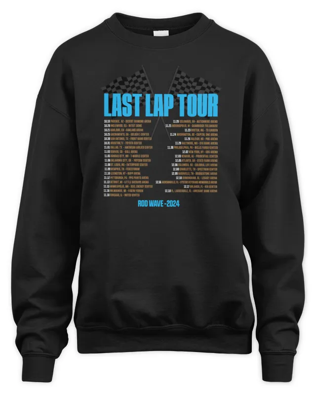 New Official Rod Wave Merch Face Tour Sweatshirt