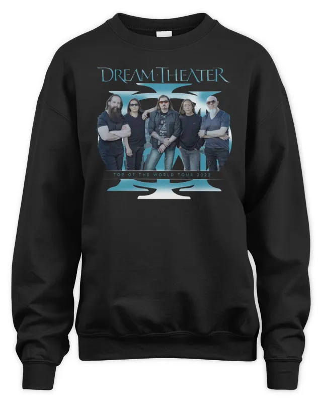 Dream Theater Merch The Top Of The World U.S. Tour Sweatshirt