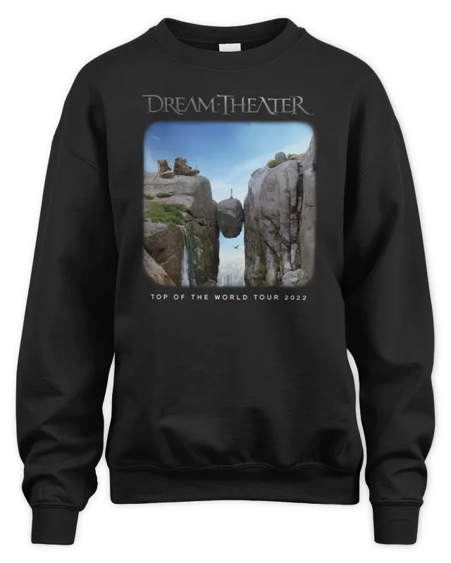 Dream Theater Official Store The Top Of The World US Tour Sweatshirt