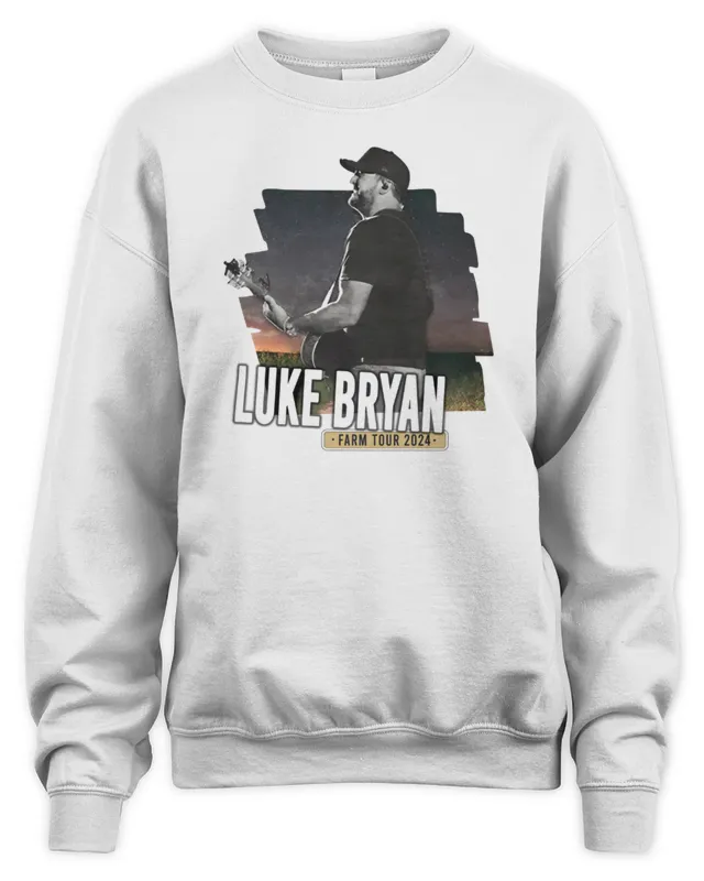 New Luke Bryan Merch Store Farm Tour Marshville, NC Sweatshirt