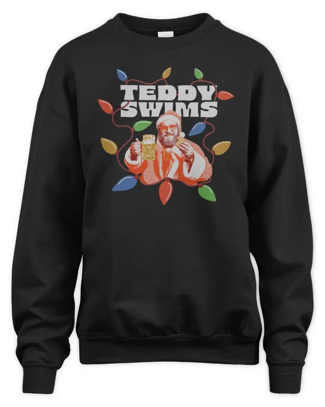 New Teddy Swims Holiday Merch Teddy Kegsmas Sweatshirt