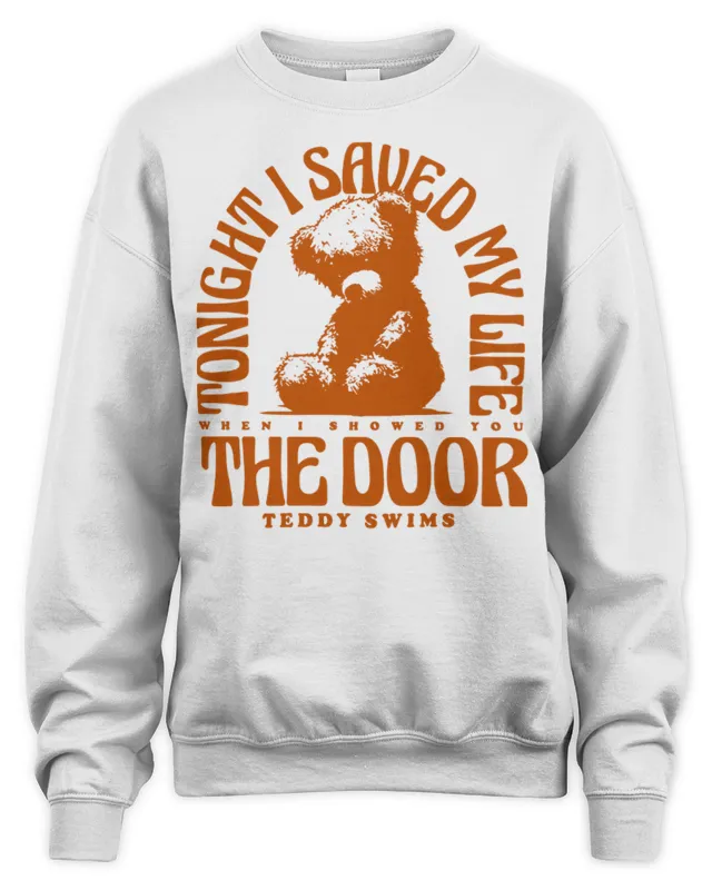 New Teddy Swims Merch the Door Sweatshirt