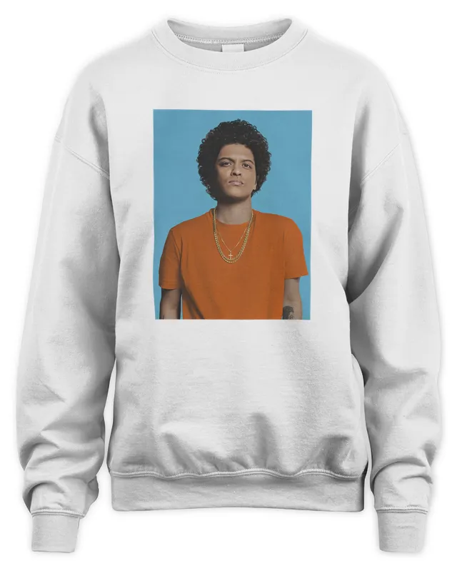 Bruno Mars Merch Book Box Photo Sweatshirt