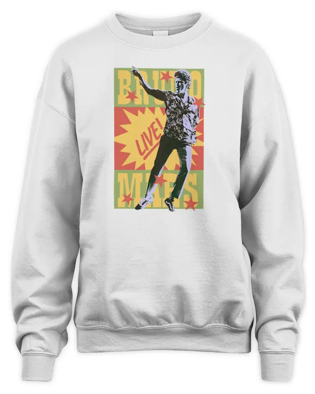 New Bruno Mars Merch Tour Sweatshirt
