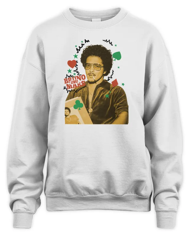 Bruno Mars Merch Bruno Mars Live Sweatshirt