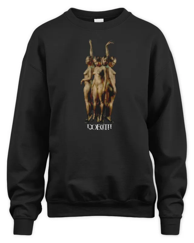 Official Doechii Merch Doe Figurines Sweatshirt