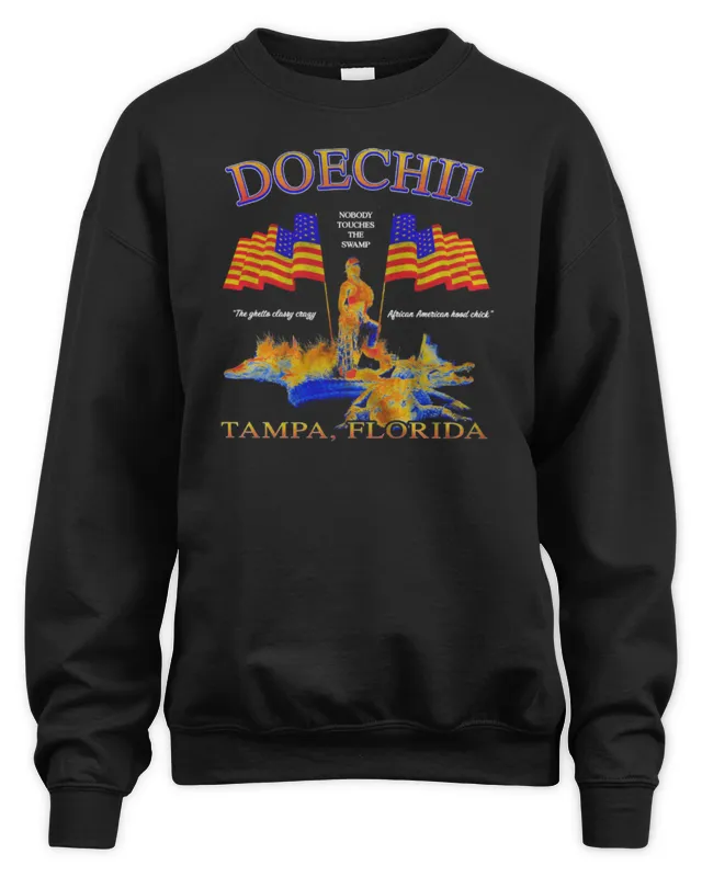 TDE Doechii Merch Swamp Tourist Sweatshirt