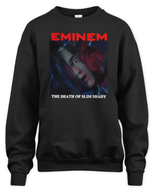 New The Death Of Slim Shady Album Cover Shop.eminem Sweatshirt