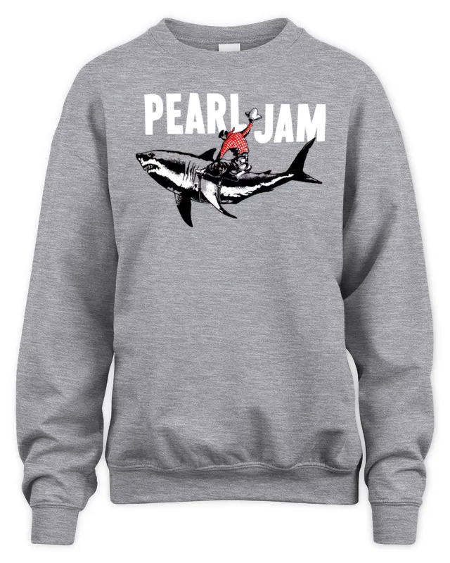 Pearl Jam Store Pearl Jam Shark Cowboy Sweatshirt