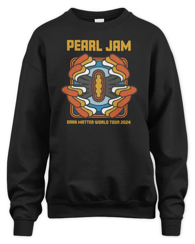 Pearl Jam Merch Dark Matter World Tour Sweatshirt