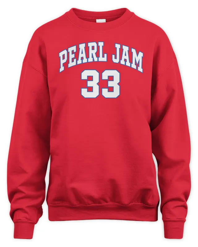 New Pearl Jam Concert Philadelphia Merch Event Philly 33 Sweatshirt