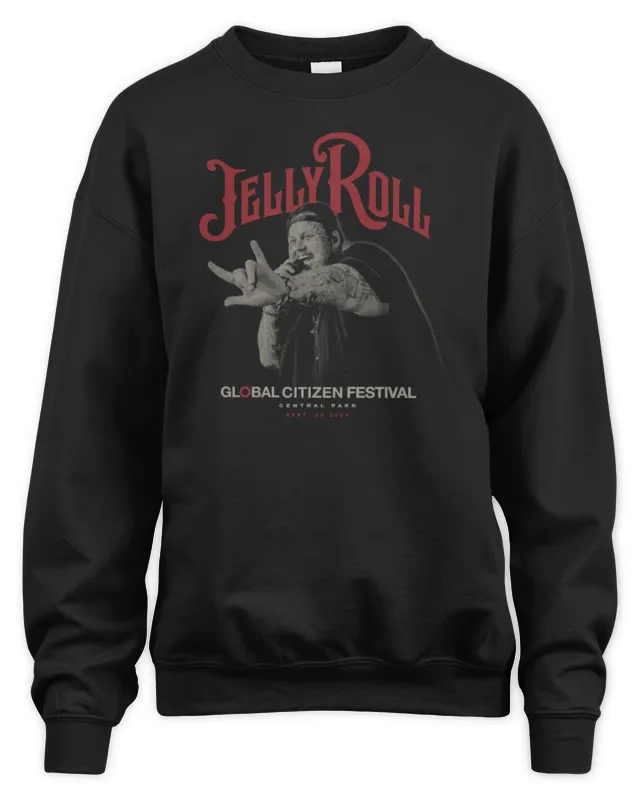 New Global Citizen Shop Store GCF Jelly Roll Sweatshirt