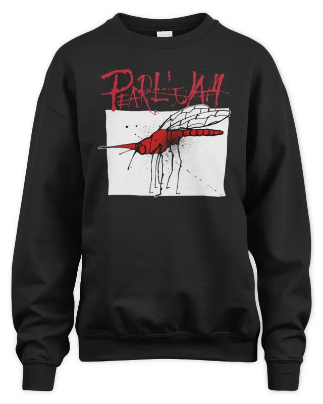 New Pearl Jam Tour Merch Dark Matter World Tour Mosquito Sweatshirt