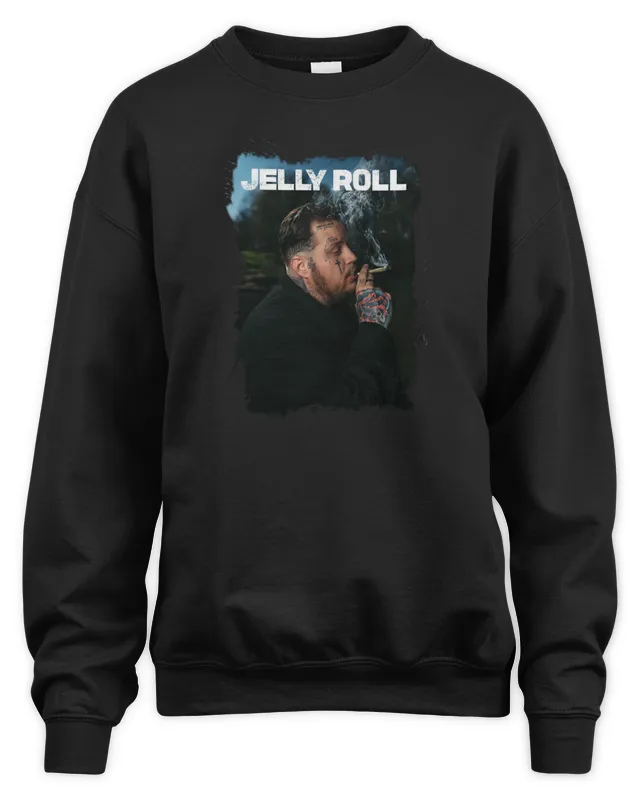 Jelly Roll Merch Jelly Roll Smokin Sweatshirt