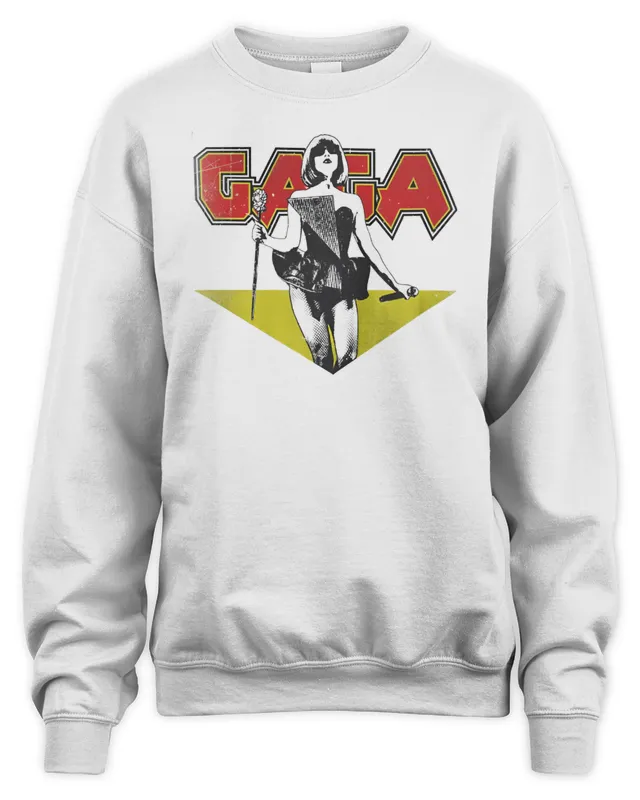Shop Lady Gaga Merch Metal Oversized Sweatshirt