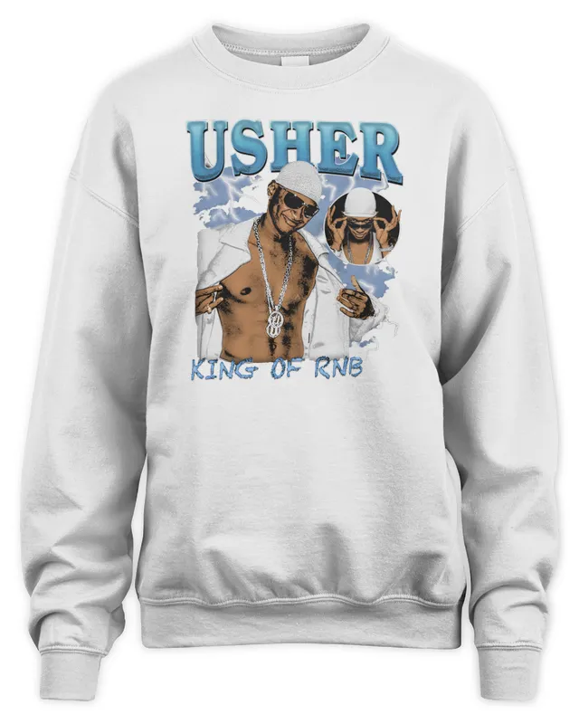 Game Changers Shop USHER King Of Rnb Sweatshirt