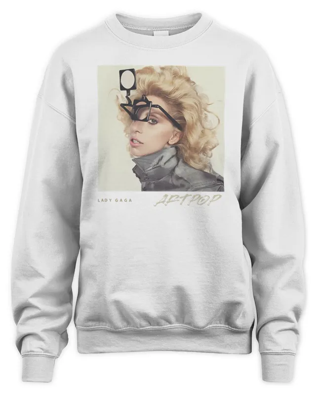 Lady Gaga Artpop Merch Artpop Glasses Portrait Sweatshirt