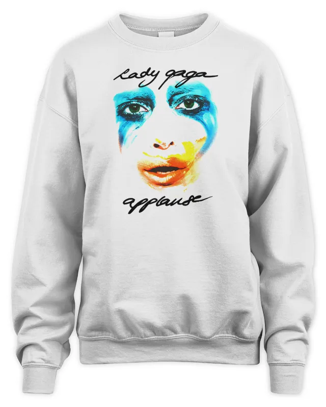 Lady Gaga Artpop Merch Applause Facepaint Sweatshirt