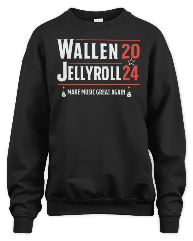 Wallen Tour Jelly Roll Country Music Sweatshirt