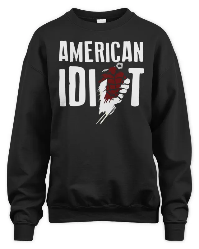 Green Day Band Merch American Idiot Sweatshirt