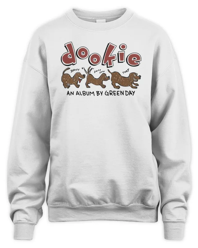 Green Day Merch Dookie Dogs Sweatshirt