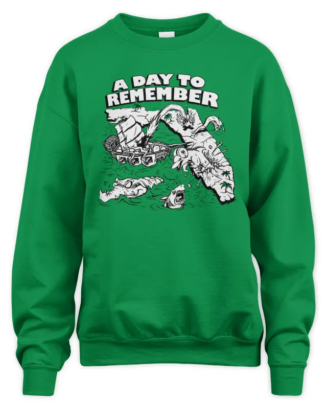 A Day to Remember Band Merch Fu From Fl Sweatshirt