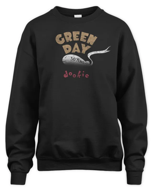 Green Day Merch Dookie Blimp Oversized Vintage Sweatshirt